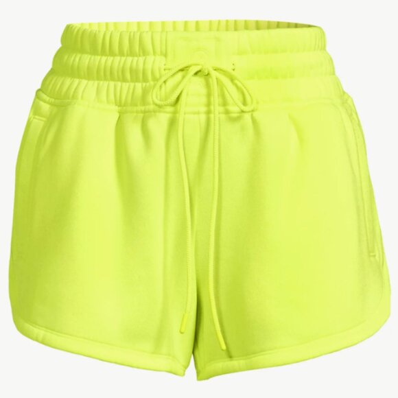 LOVE&SPORTS Neon Fleece Varsity Shorts SZ small 4/6 NEW! - Picture 2 of 16